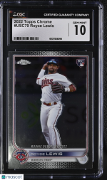 2022 Topps Chrome Royce Lewis #USC79 CGC 10
