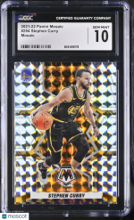 2021-22 Panini Mosaic Stephen Curry #284 Mosaic CGC 10