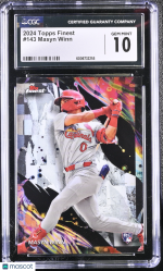 2024 Topps Finest Masyn Winn #143 CGC 10