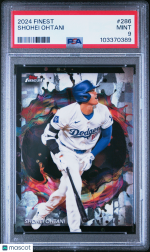 2024 Topps Finest Shohei Ohtani #286 PSA 9
