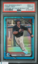 2024 Bowman Draft Tommy Troy #BDC111 PSA 10