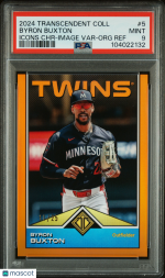 2024 Topps Transcendent Collection Byron Buxton #5 PSA 9