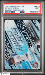 2024 Topps Pristine Frozen Ropes Mookie Betts #FR25 PSA 9