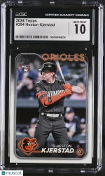 2024 Topps Heston Kjerstad #394 CGC 10