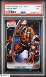 2023 Upper Deck Marvel Platinum Omega Red #200 PSA 9