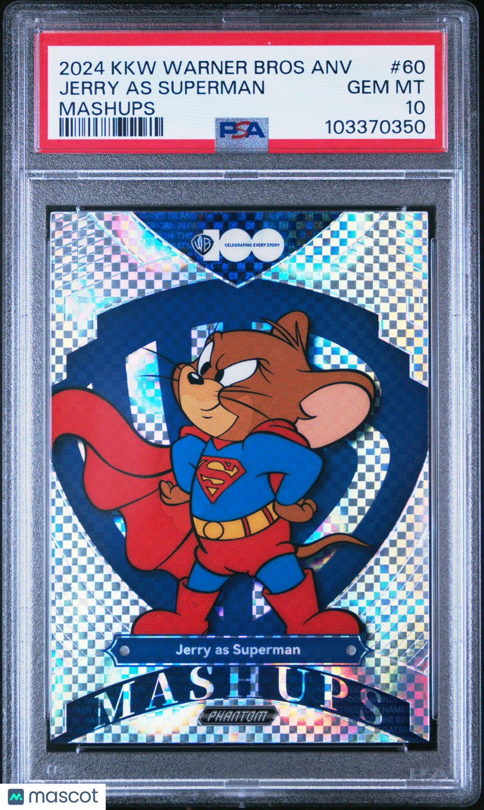 front-watermark-V2_6c8d25b7-fdc2-4c1c-8c19-e815e306a892 2024 Kakawow Phantom Warner Bros. Jerry As Superman #60 PSA 10 - Image 1