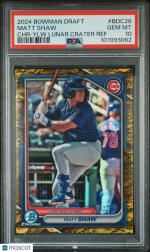 2024 Bowman Draft Matt Shaw #BDC26 PSA 10