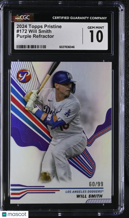 2024 Topps Pristine Will Smith #172 CGC 10