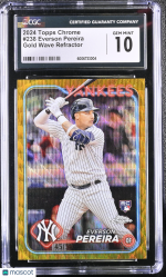 2024 Topps Chrome Everson Pereira #238 CGC 10
