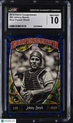 2013 Panini Cooperstown Johnny Bench #80 CGC 10