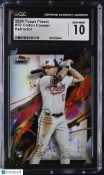 2024 Topps Finest Colton Cowser #79 CGC 10