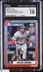 2025 Topps Dylan Crews #T90C-44 '90 Silver Pack CGC 10