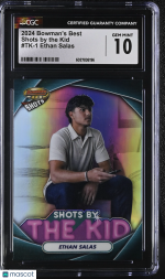 2024 Best Ethan Salas #TK-1 Shots by the Kid CGC 10