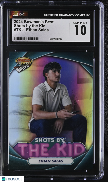 2024 Best Ethan Salas #TK-1 Shots by the Kid CGC 10