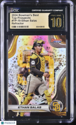 2024 Best Ethan Salas #TP-19 Refractor Top Prospects CGC 10