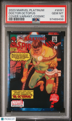 2023 Upper Deck Marvel Platinum Cover Variant Doctor Octopus #WI91 PSA 10