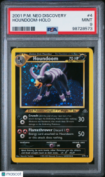 Pokemon TCG Houndoom #4 PSA 9