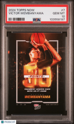 2024 Topps Now Victor Wembanyama #7 PSA 10