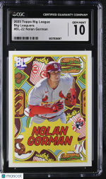 2023 Topps Big League Nolan Gorman #BL-22 Big Leaguers CGC 10