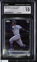 2022 Topps Chrome Update Julio Rodriguez #USC165 CGC 10