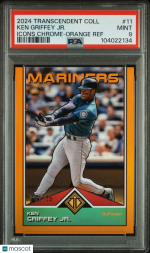 2024 Topps Transcendent Collection Ken Griffey JR. #11 PSA 9
