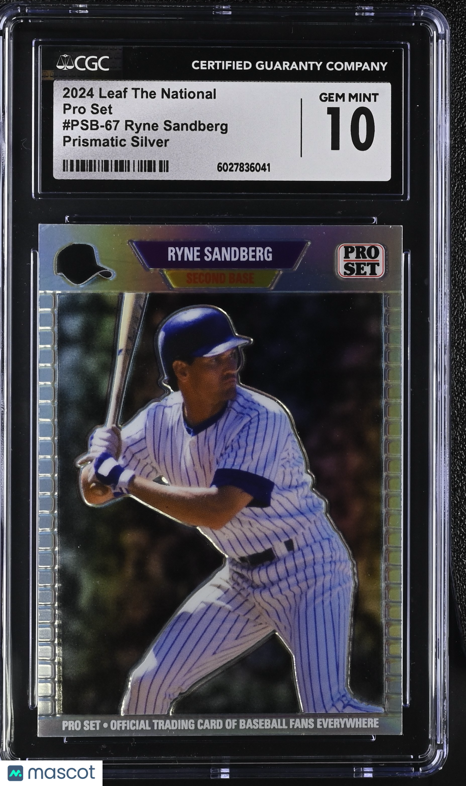 front-watermark-V2_d2b0bff8-7081-4962-9cf9-2b55d7dcb601 2024 Leaf The National Pro Set #PSB-67 CGC 10 - Image 1