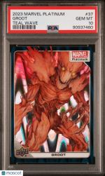 2023 Upper Deck Marvel Platinum Groot #37 PSA 10