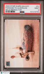 2024 Topps Chrome Star Wars Galaxy Passage To Alderaan #51 PSA 9