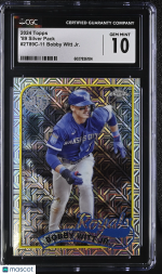 2024 Topps Bobby Witt Jr. #2T89C-11 '89 Silver Pack CGC 10