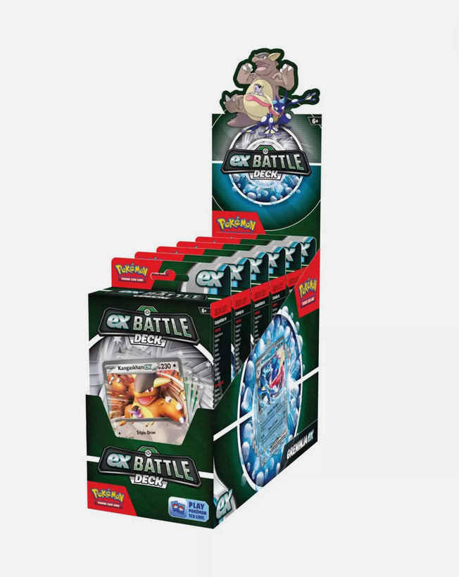 s-l1600_png Pokémon Kangaskhan & Greninja ex Battle 6-Deck Display - Image 1