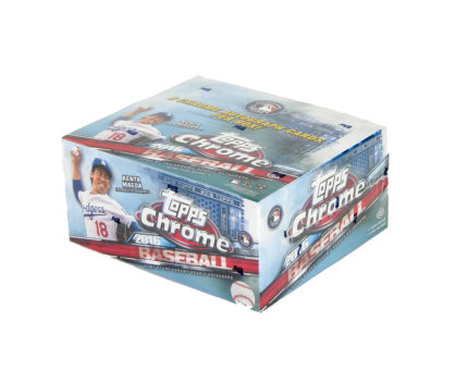 2016 Topps Chrome Baseball Jumbo Box