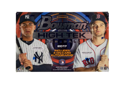 2017 Bowman High Tek Baseball Hobby Box