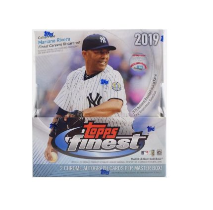2019 Topps Finest Baseball Hobby Box
