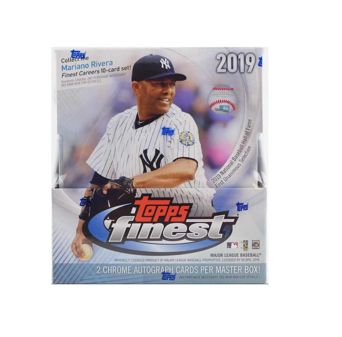 s680129065388134146_p1030_i3_w1120 2019 Topps Finest Baseball Hobby Box - Image 1