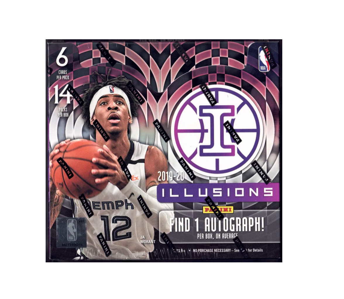 s680129065388134146_p107_i4_w1176 2019/20 Panini Illusions Basketball Hobby Case - Image 1