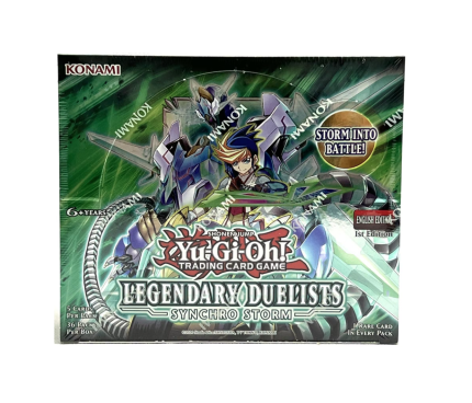 2021 Yu-Gi-Oh! Legendary Duelists Synchro Storm Booster Box