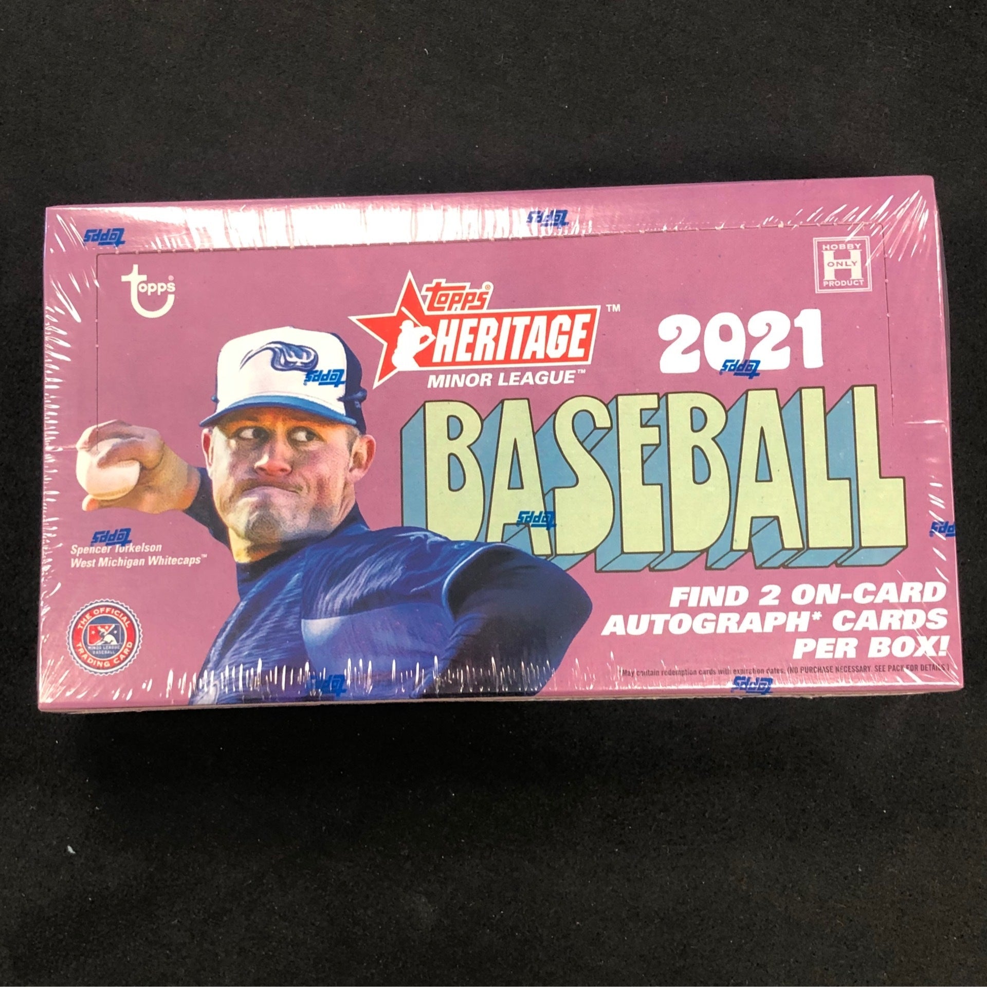 s680129065388134146_p1096_i2_w1920 2021 Topps Heritage Minor League Baseball Hobby Box - Image 1