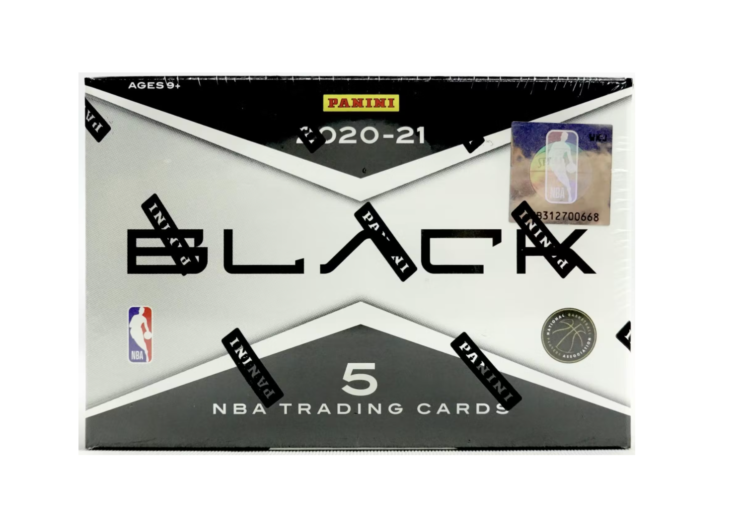 s680129065388134146_p1105_i2_w1490 2020/21 Panini Black Basketball Hobby Box - Image 1