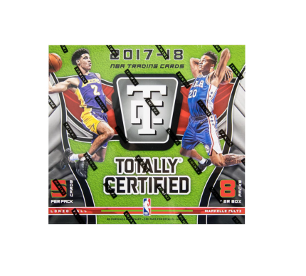2017/18 Panini Totally Certified Basketball Hobby Box