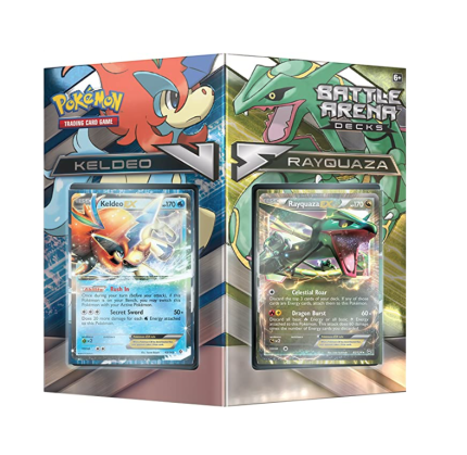 2016 Pokémon Rayquaza Keldeo Battle Arena Decks