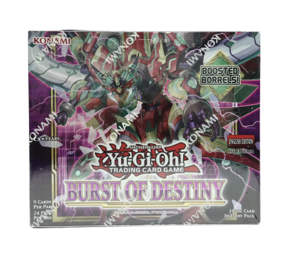 2021 Yu-Gi-Oh! Burst of Destiny Booster Box