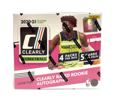 2020/21 Panini Donruss Clearly Basketball Hobby Box