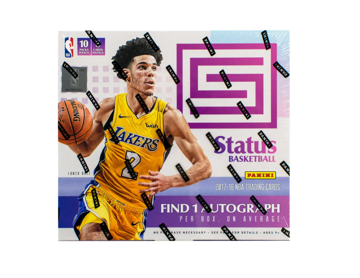 s680129065388134146_p1119_i2_w1188 2017/18 Panini Status Basketball Hobby Box - Image 1