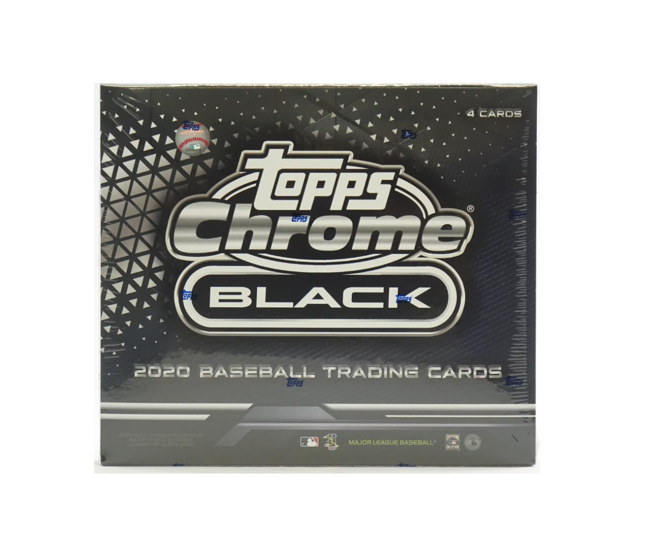 s680129065388134146_p1121_i2_w1310 2020 Topps Chrome Black Baseball Hobby Box - Image 1