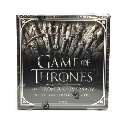 2021 Game of Thrones Iron Anniversary Series 1 Hobby Box