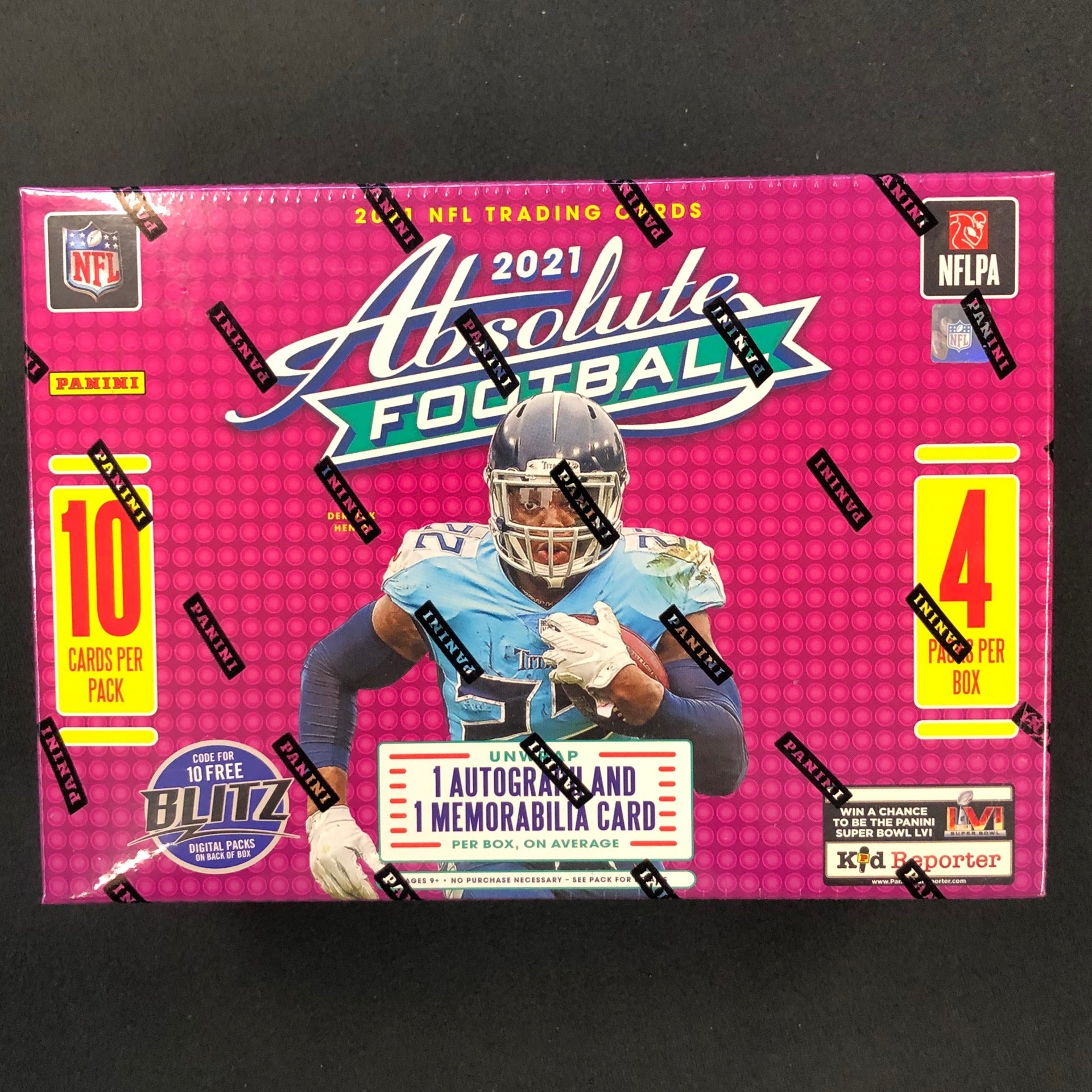 s680129065388134146_p1170_i1_w1920 2021 Panini Absolute Memorabilia Football Mega Box - Image 1