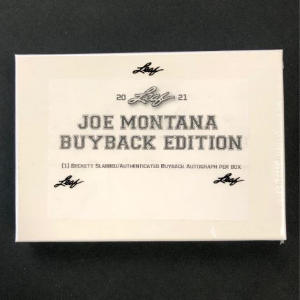 2021 Leaf Joe Montana Autograph Slab Box