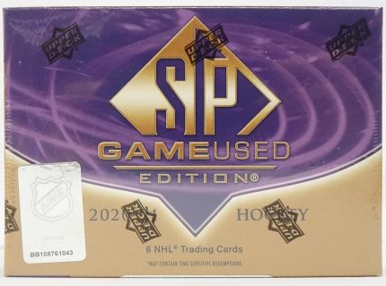 2020/21 Upper Deck SP Game Used Hockey Box