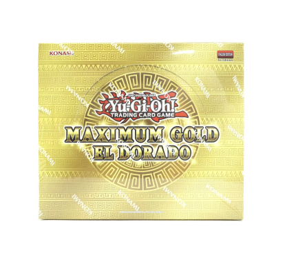 2021 Yu-Gi-Oh! Maximum Gold El Dorado Box