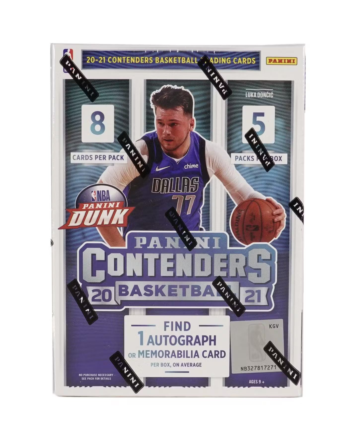 s680129065388134146_p1190_i2_w1406 2020/21 Panini Contenders Basketball Blaster Box - Image 1